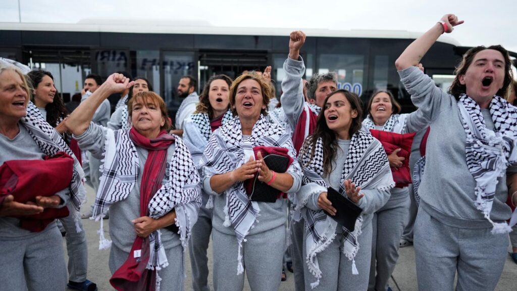 The 428 Global Sumud Flotilla participants – including 11 Australians – have been released.
