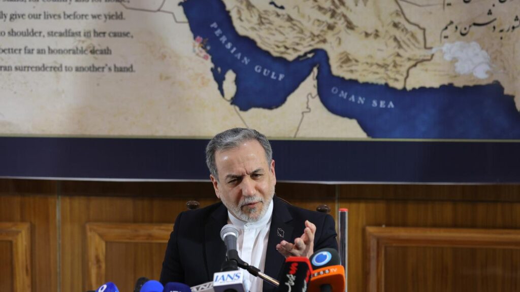 Iranian Foreign Minister Abbas Araqchi says the United States government is sending mixed signals.
