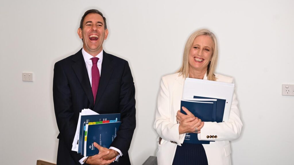 Treasurer Jim Chalmers and Finance Minister Katy Gallagher have delivered the federal budget.
