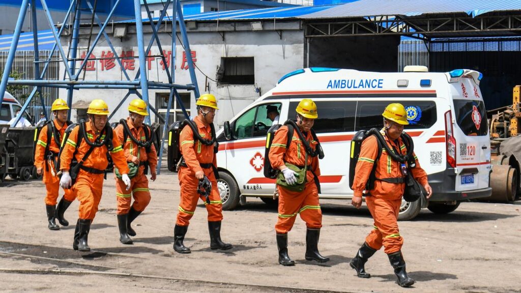 Rescue operations are ongoing at the Liushenyu coalmine following a gas explosion.
