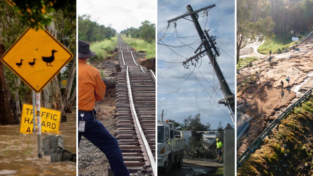 Weather events risk causing billions of dollars of damage to road, rail, hospital and energy assets.
