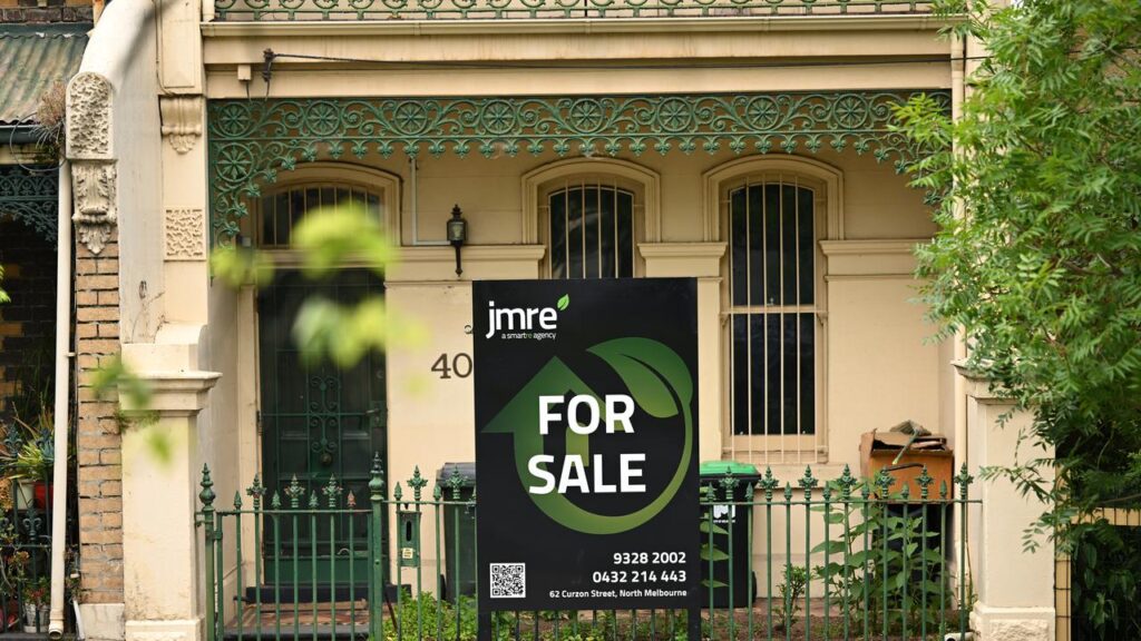 Prices in Australia’s two biggest housing markets are already on the slide. 
