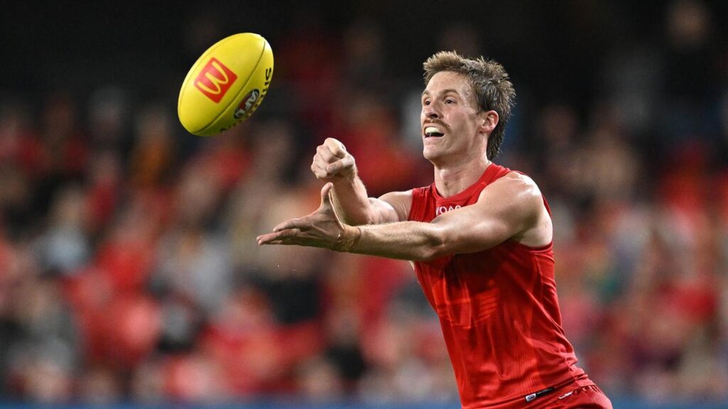 Captain Noah Anderson was best afield in Gold Coast’s win over Port Adelaide.
