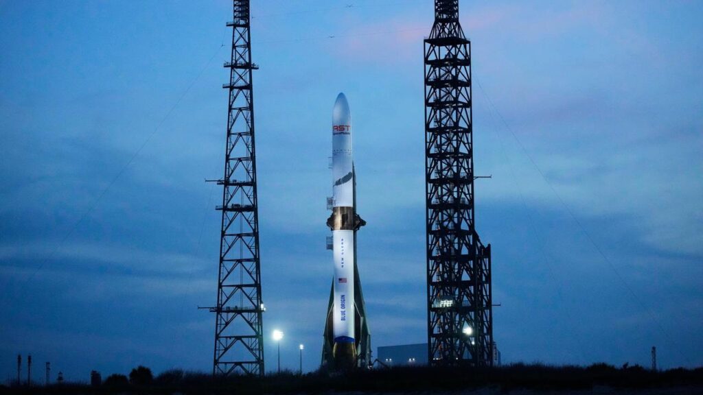 Blue Origin experienced ⁠an anomaly, a term used by rocket companies to describe a ​launch failure.
