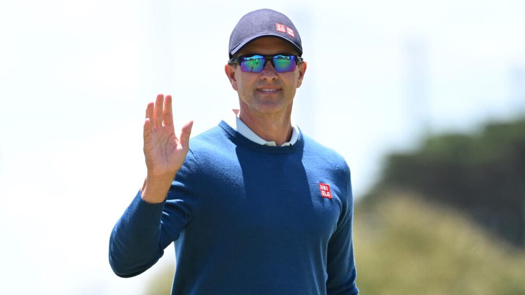 Adam Scott’s remarkable run at golfing majors is on track to continue in Pennsylvania.
