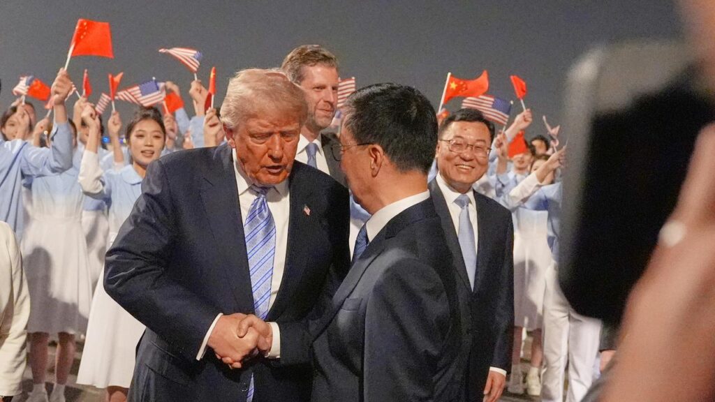 US President Donald Trump is embarking on his first official visit to China since 2017.
