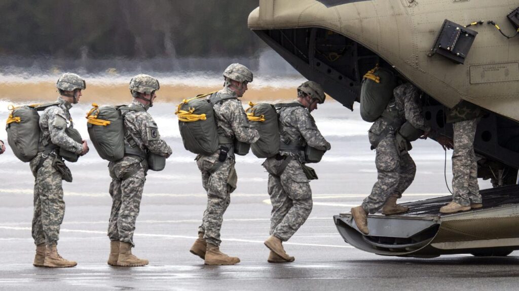 The US has a significant military presence in Germany, with 36,000 active duty troops.
