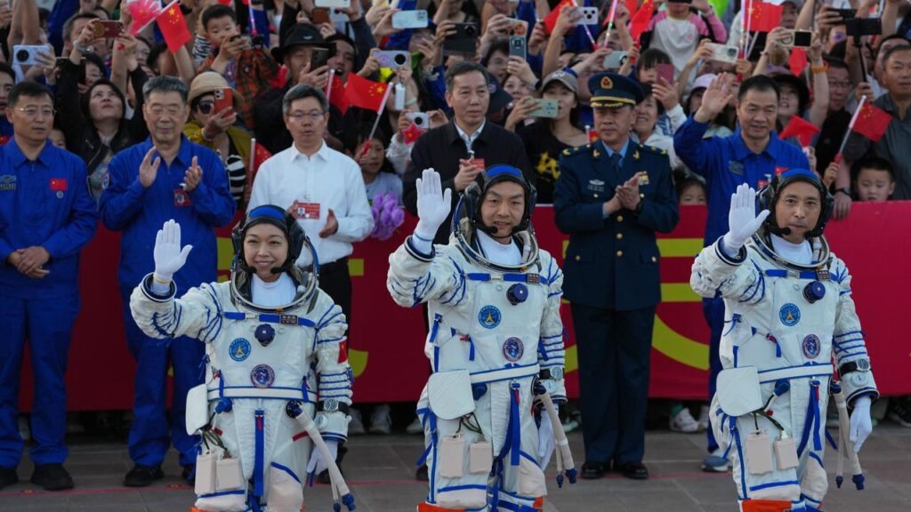 China has sent astronauts to its space station ‌almost a dozen times and is eyeing a moon landing.
