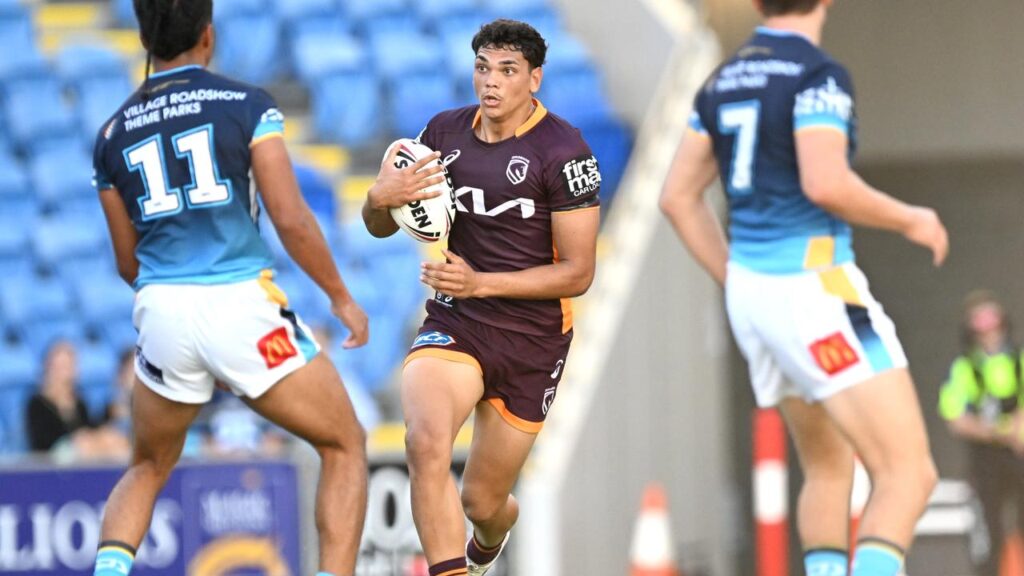 Brisbane winger Phil Coates will make his NRL debut against the Warriors.

