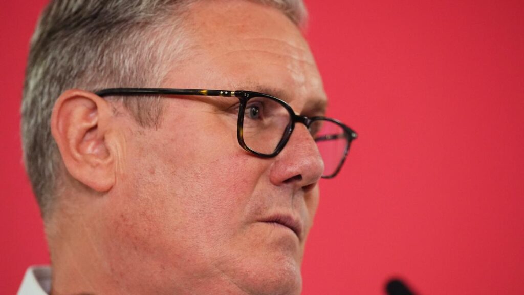 “I know I ​have my doubters,” Prime Minister Keir Starmer has told his supporters.
