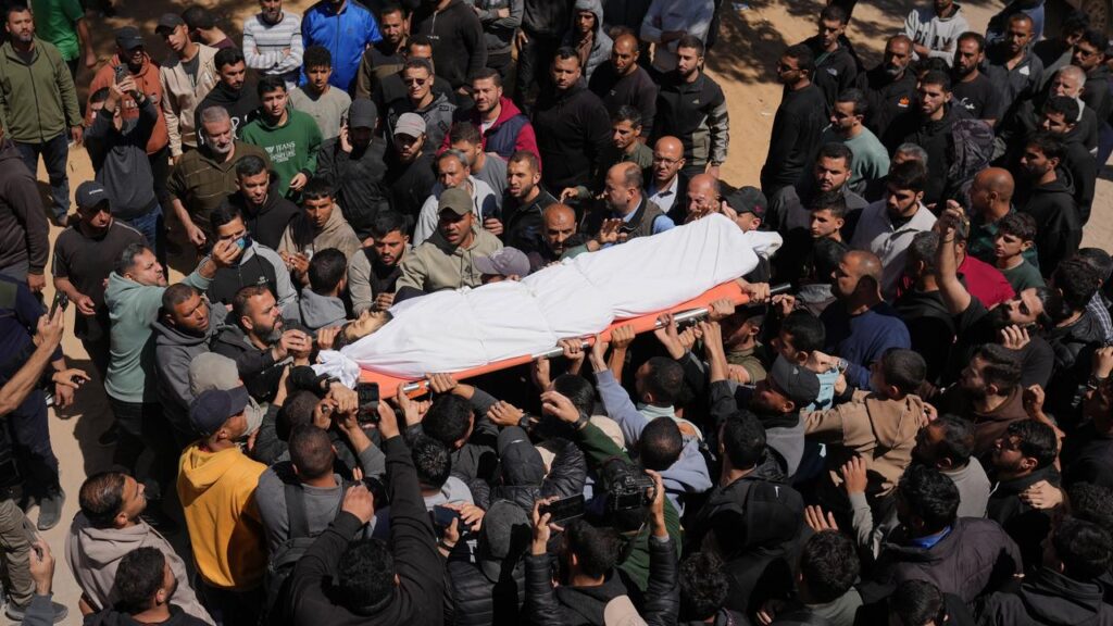 Azzam al-Hayya, ‌son of Khalil al-Hayya, died after being struck in an Israeli attack.
