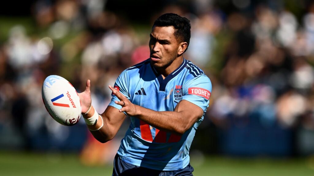 Jacob Saifiti will be thinking of his twin-brother Daniel when he runs out for State of Origin 1.
