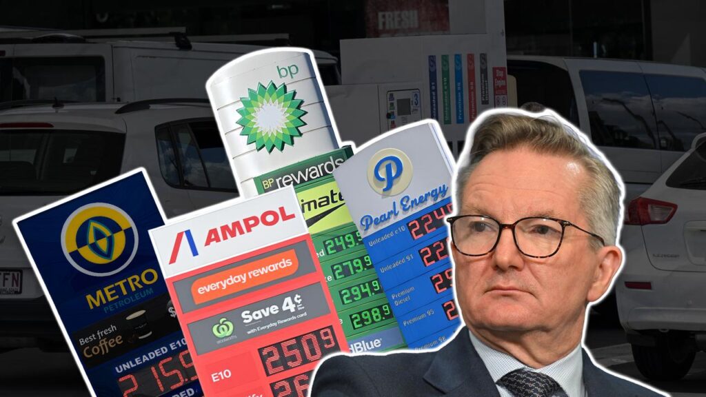 Energy Minister Chris Bowen says the government is managing fuel shortages as prices decline.
