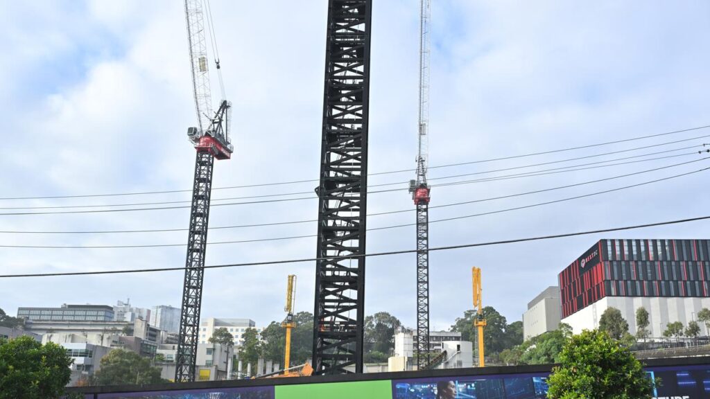 The amount of data centres being built in Australia has dramatically ramped up in recent years.
