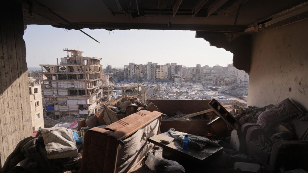 A phase of a Gaza Strip deal including Hamas disarmament and Israeli troop withdrawals has ​stalled.
