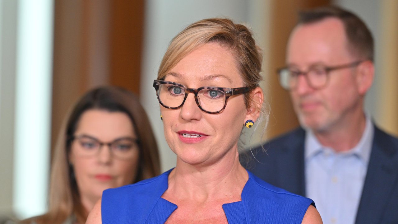 Greens leader Larissa Waters (file image)