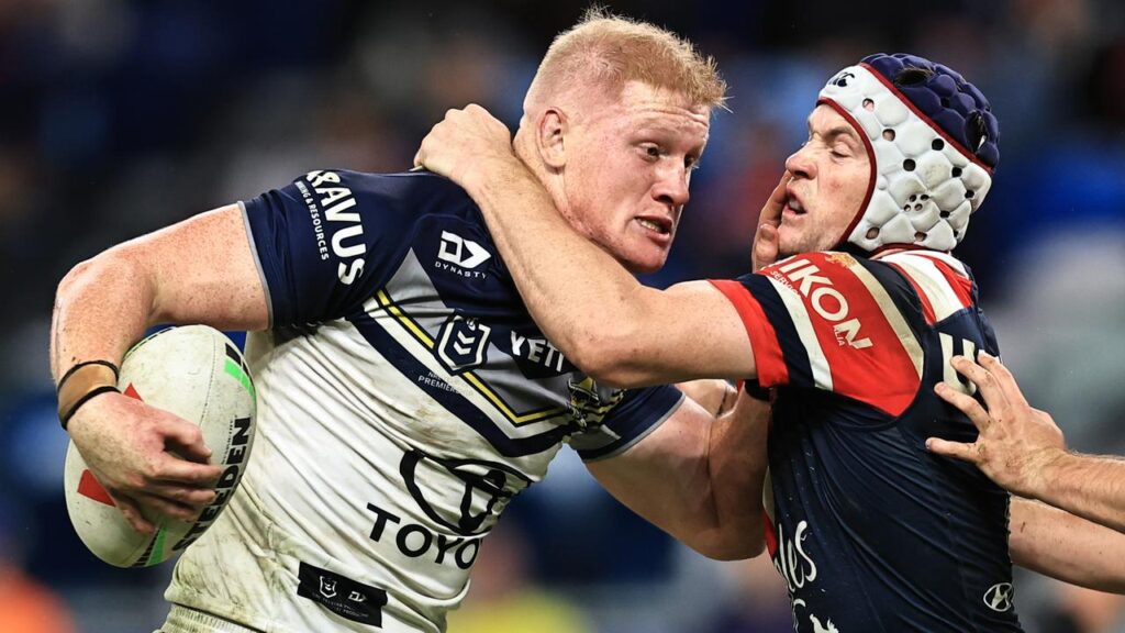 North Queensland prop Griffin Neame (l) can’t wait to play the Warriors in Christchurch.
