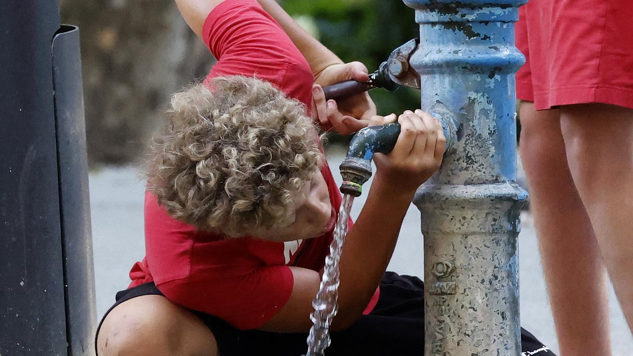 Hot weather in Croatia
