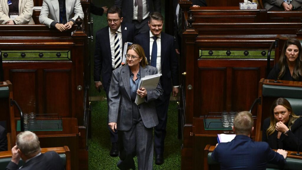 Jacinta Allan says a “new entrant” clause in donation laws will create a more level playing field.
