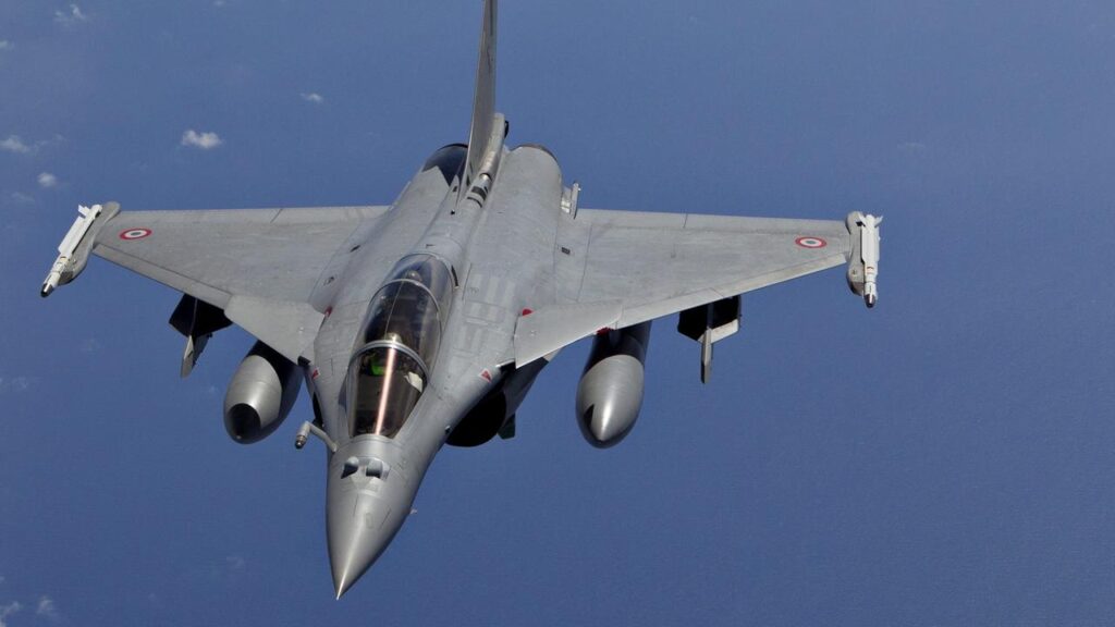 French Rafale jets brought down a drone over Latvian airspace, Latvia’s armed forces say.
