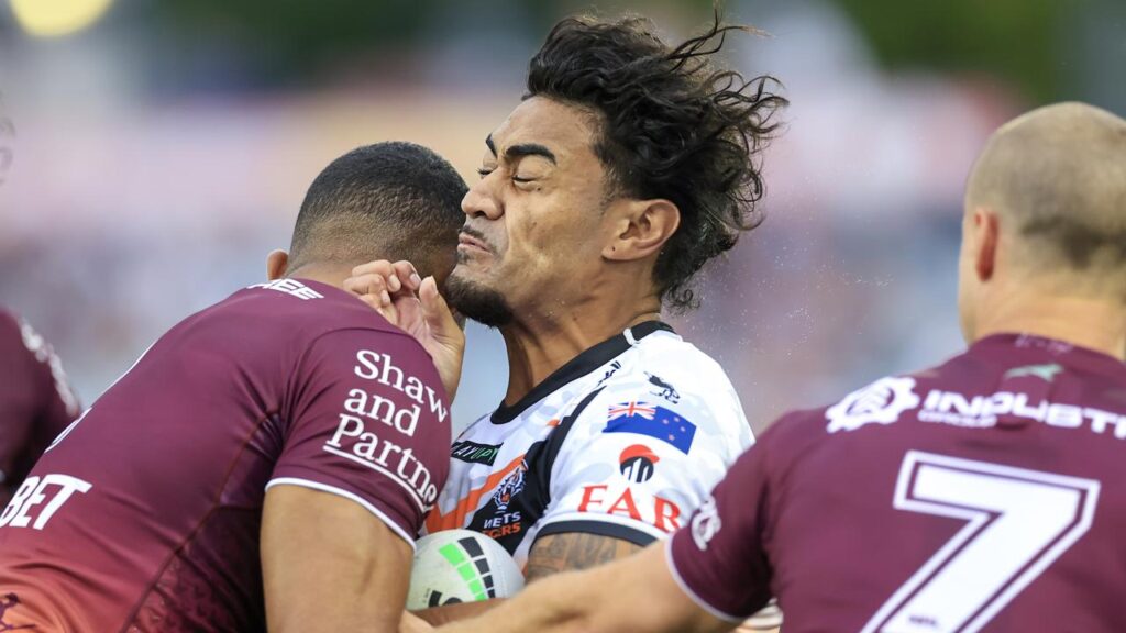 Ex-Wests Tiger Asu Kepaoa has received a six-game ban for a homophobic slur in a NSW Cup match.
