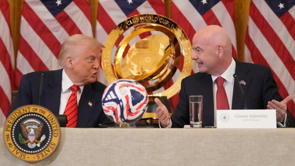 Donald Trump and Gianni Infantino will be two of the central figures of this World Cup.
