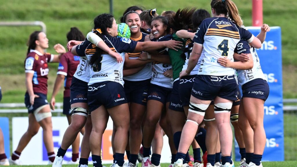 The Brumbies have scored their first Super Rugby Women’s win in more than two years.
