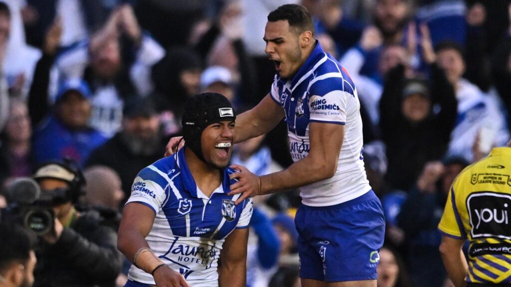 Jacob Kiraz has got Stephen Crichton’s back at the Dogs, but will be happy to replace him for NSW.
