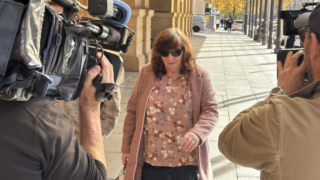 A listening device recorded Raelene Polymiadis confessing to her parents’ murder, a court heard.
