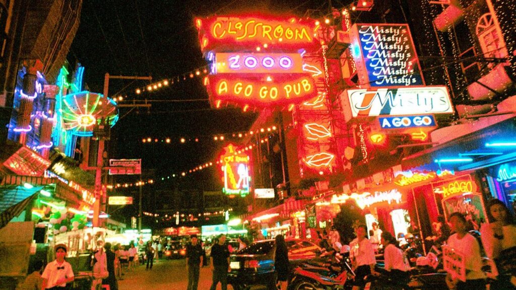 Pattaya is a popular Thai beach resort known for its colourful night ​life and sex tourism.
