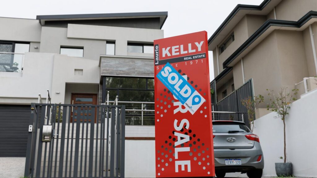 Fresh data is expected to confirm the aggregate value of Australia’s housing stock has dipped.
