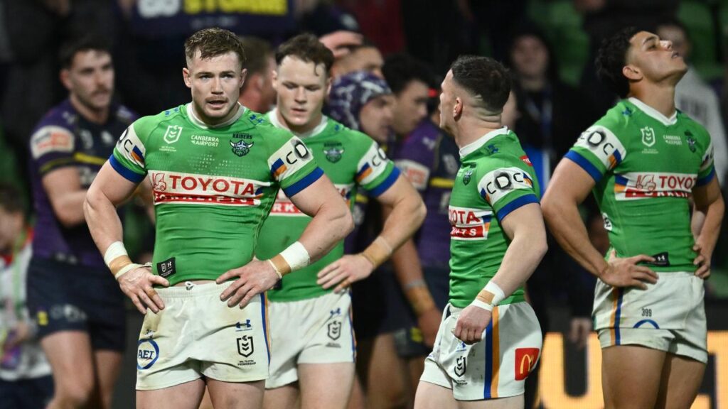Canberra’s season is on life support and only a win will do at home to the Dragons.
