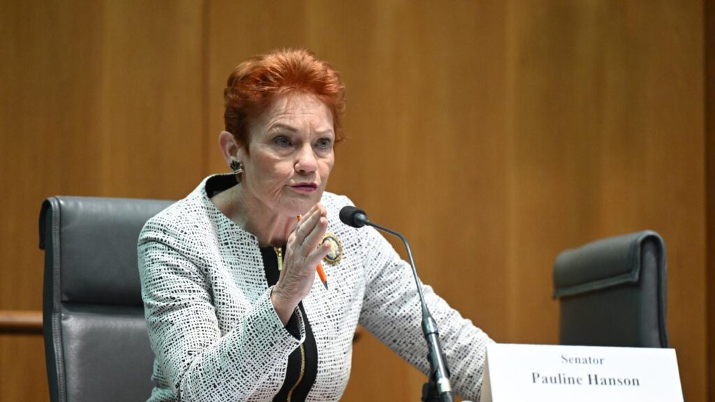 Pauline Hanson will face close scrutiny as she addresses the National Press Club for the first time.
