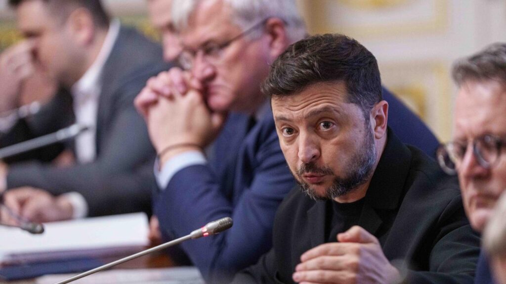 Ukrainian President Volodymyr Zelenskiy has warned his citizens of large-scale Russian attacks.
