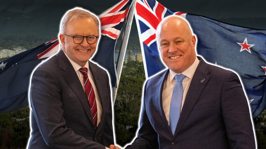 Anthony Albanese and Chris Luxon will hold talks during the New Zealand PM’s visit to Australia.
