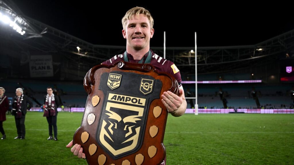 Tom Dearden, the 2025 State of Origin player of the series, is nearing a return from injury.
