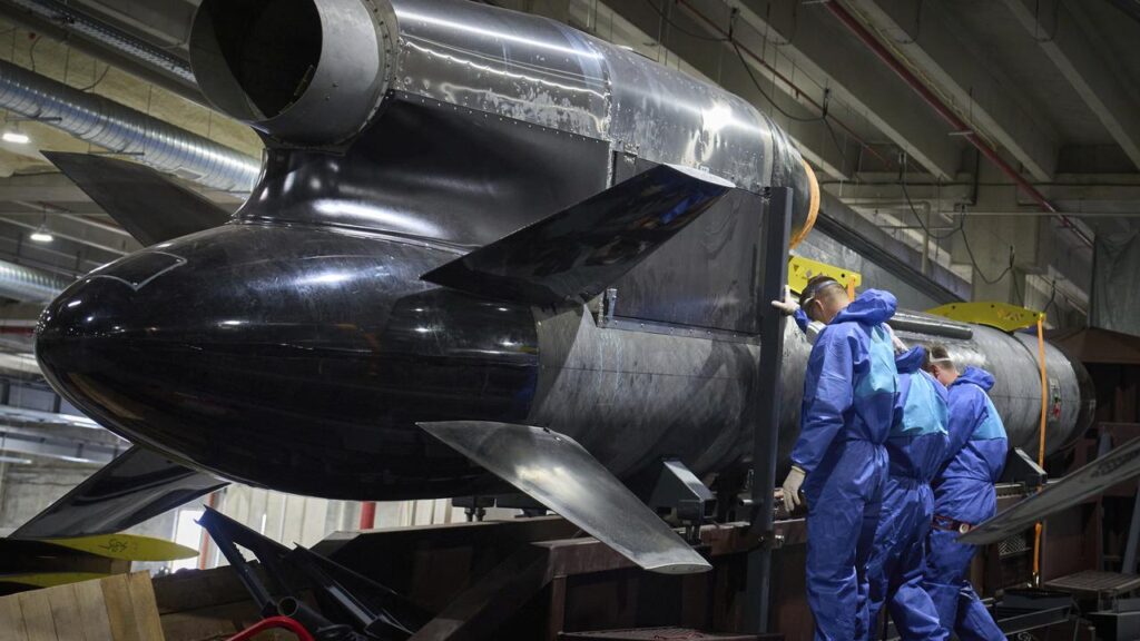 Ukraine’s military says it has launched cruise missiles to strike a facility inside Russia.
