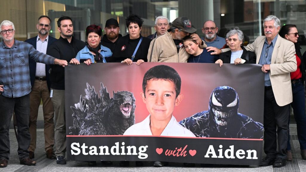 The speeding, drunk driver responsible for Aiden Guimaraes’ death has been jailed for 14 years.
