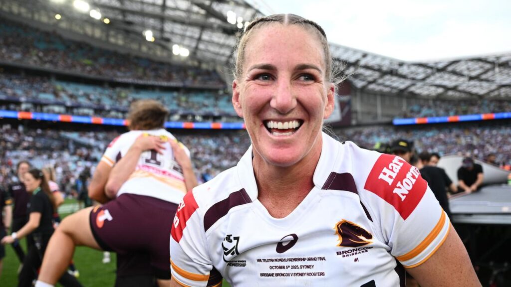 Ali Brigginshaw has stepped down as captain of Brisbane ahead of her final NRLW season.
