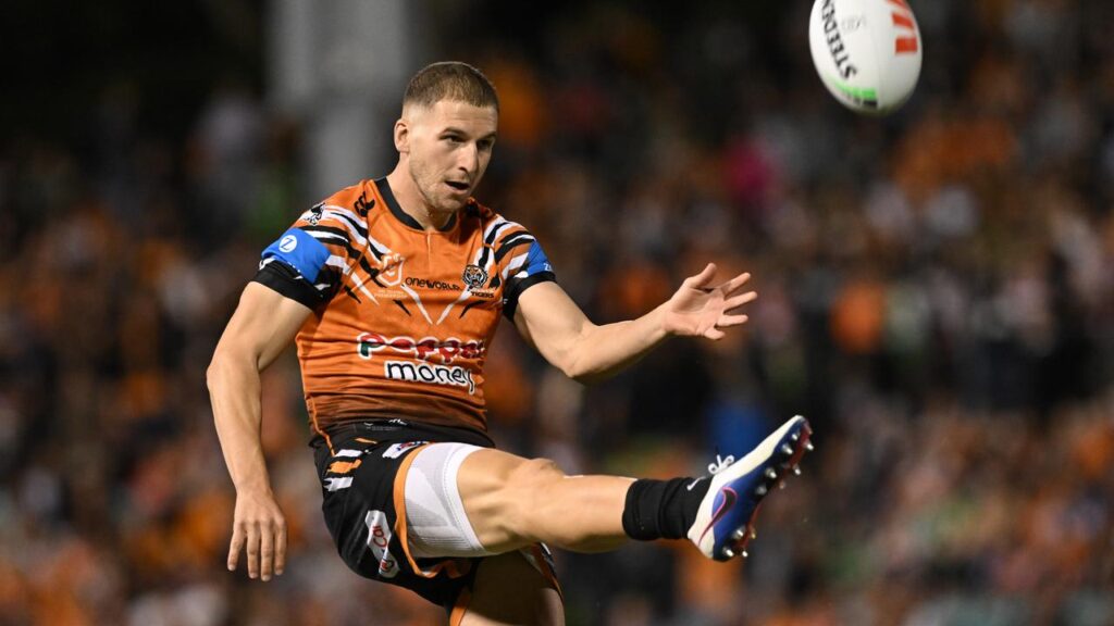 Adam Doueihi will be looking to help kick Wests Tigers’ season back into top gear.

