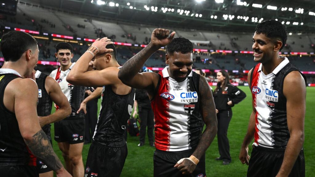 A six-goal effort from Liam Ryan steered the Saints to an invaluable eight-point win over GWS.
