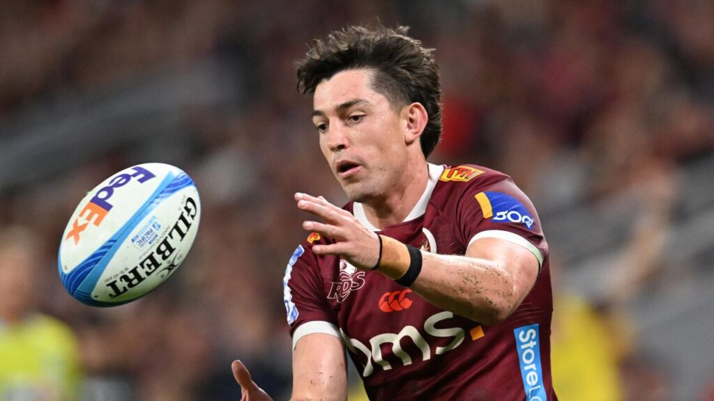 Reds fullback Jock Campbell is looking quick smart as a possible Wallabies recall beckons.
