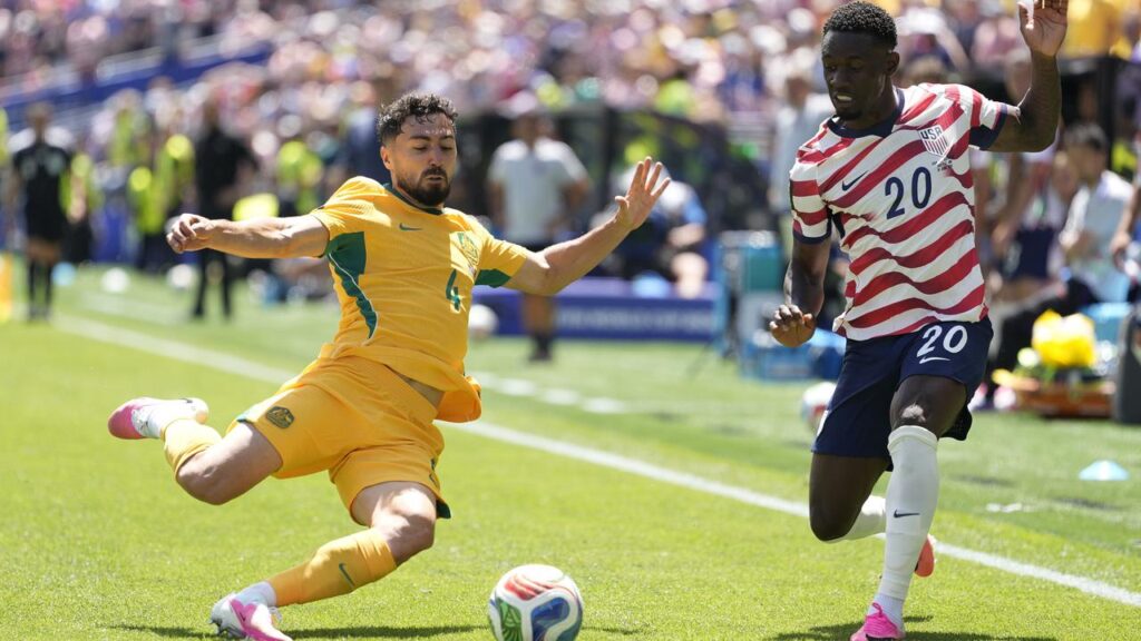 Socceroos’ No.4 Jacob Italiano has an adductor injury and will miss the Paraguay World Cup game.
