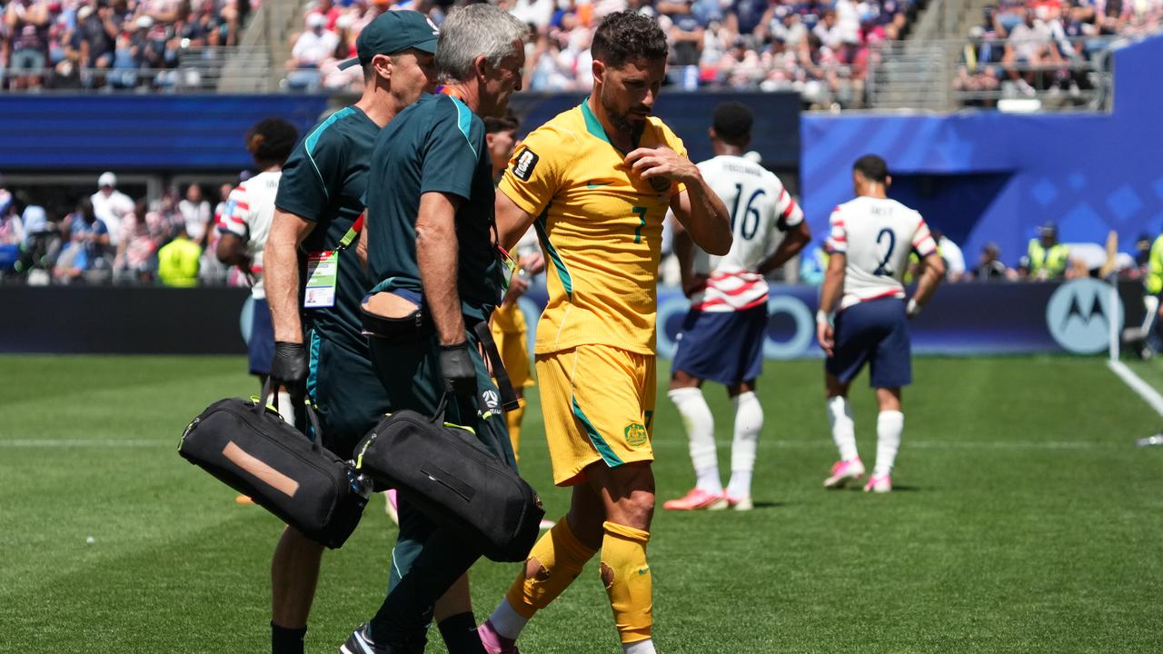 Australia's Mathew Leckie