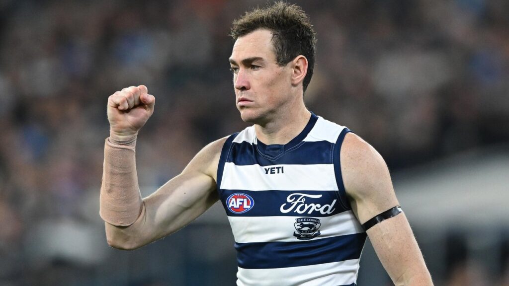 Jeremy Cameron has been battling arm and hip pain, but is second in the Coleman Medal race.
