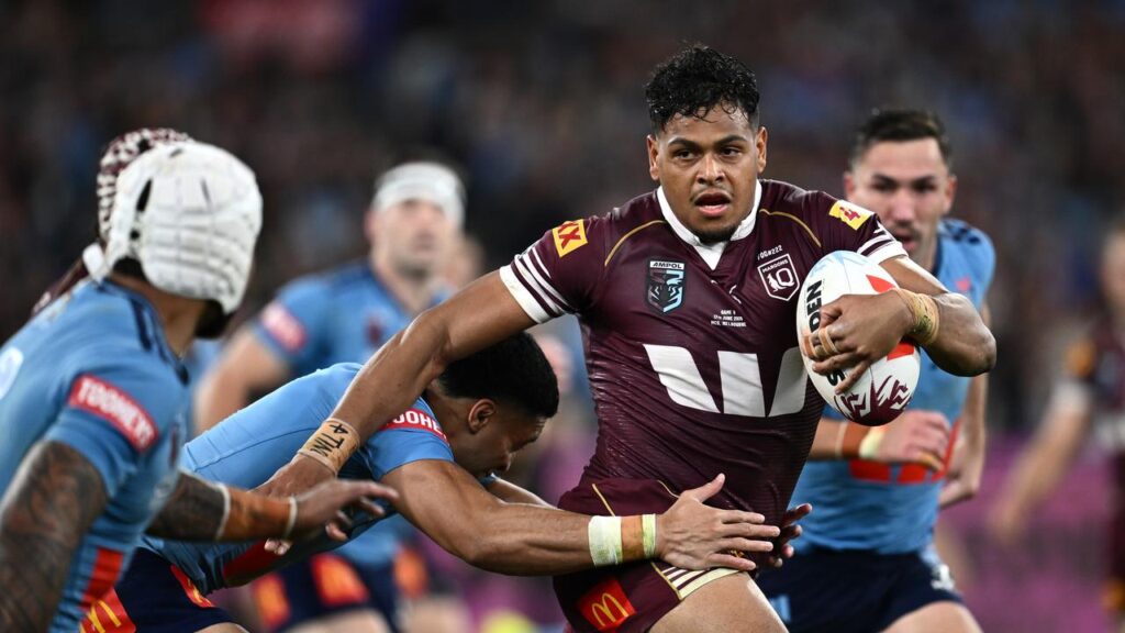 Three-try hero Selwyn Cobbo caused havoc for Queensland as their young guns stepped up.
