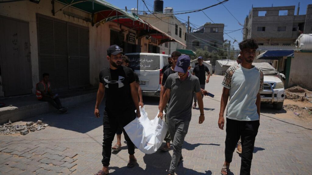 A child was among three Gazan Palestinians killed in the most recent Israeli air strike.
