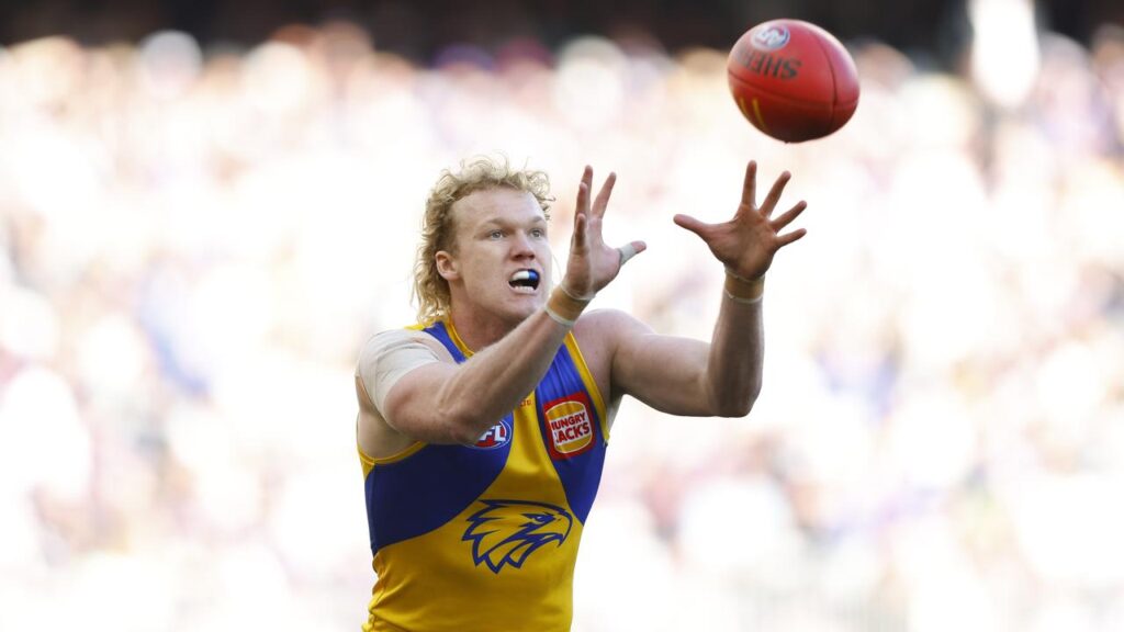 Reuben Ginbey was lucky not to be hit in the eye or head by the lemon-thrower.
