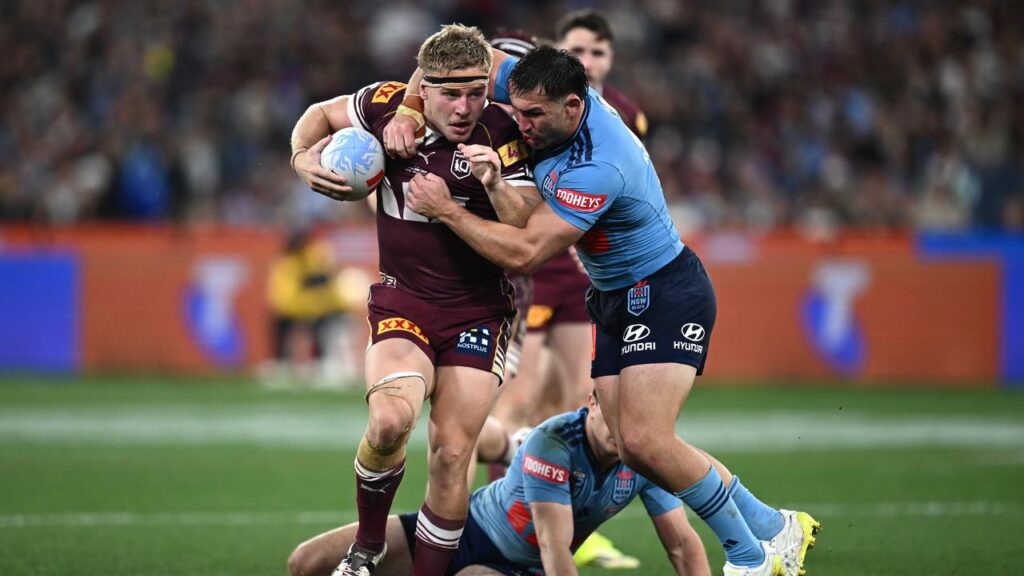Queensland gun Max Plath put himself in the picture in attack and defence to star at the MCG.
