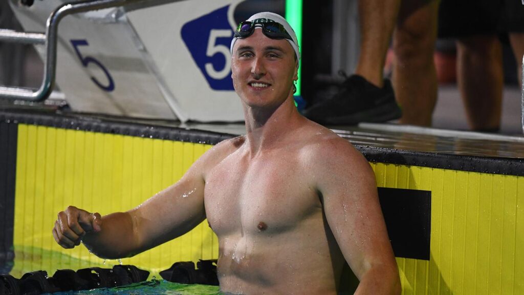 Cameron McEvoy is heading to Glasgow and hunting a new world record in swimming’s glamour race.

